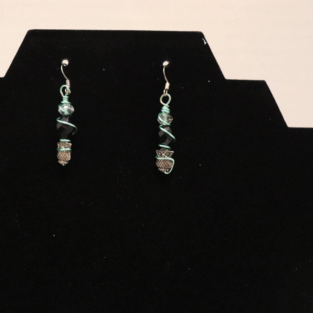 Owl Women's Earrings‎ - Picture 2 of 3